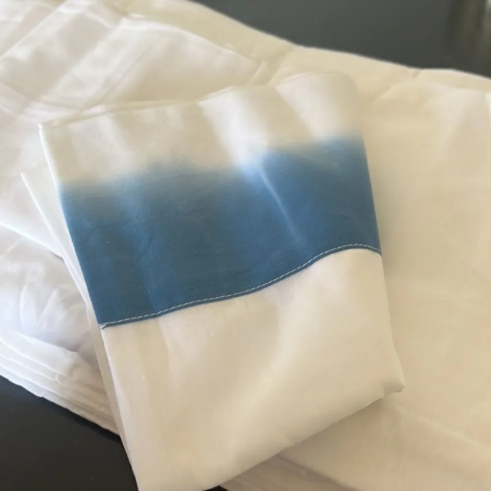 Pottery Barn Teen Organic Plant-Dyed Cuff Sheet Set